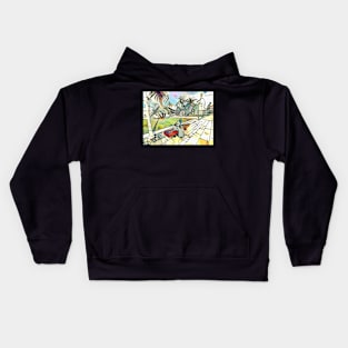 Kandinsky meets Cartagena, motif 5 Kids Hoodie